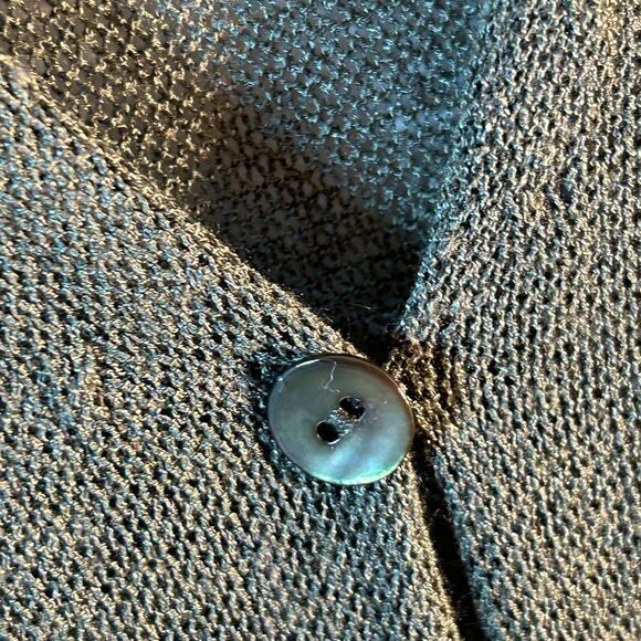 RINASCIMENTO SWEATER Cardigan Small taupe Long Line Capsule Minimalist - Picture 4 of 9